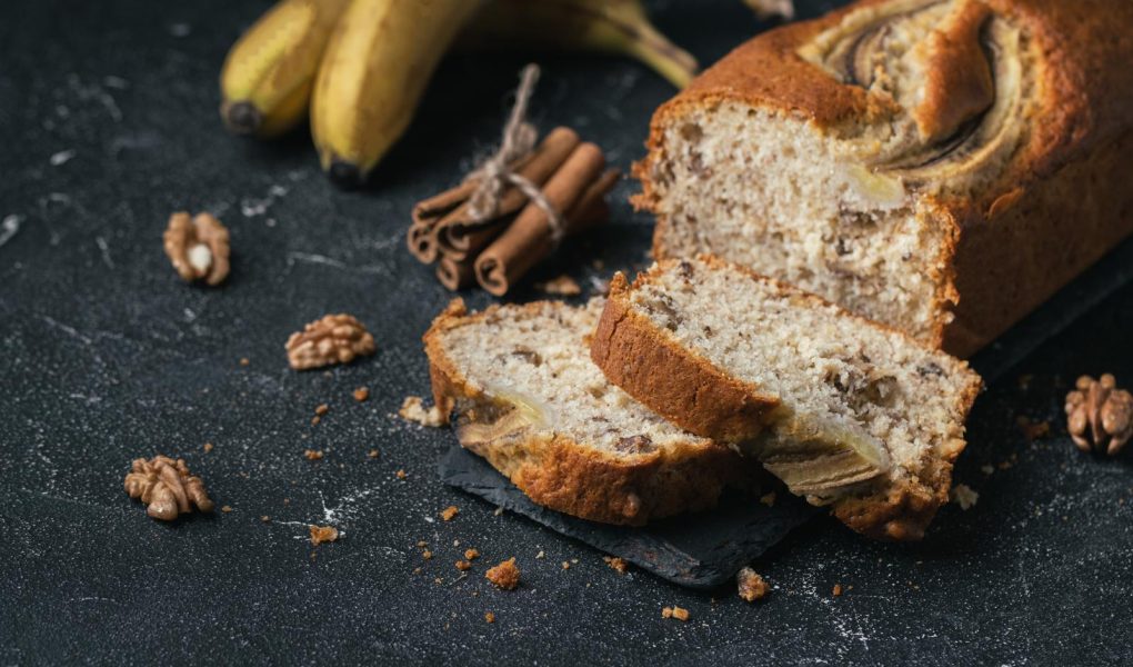 Torta banane e cioccolato
