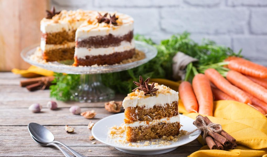 Torta di carote sofficissima
