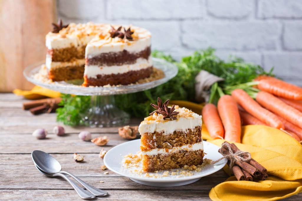 Torta di carote sofficissima