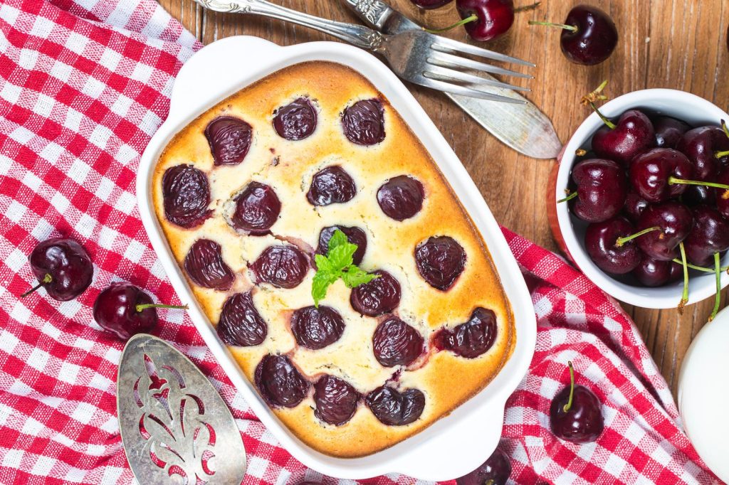 Torta di ciliegie