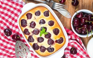 Torta di ciliegie