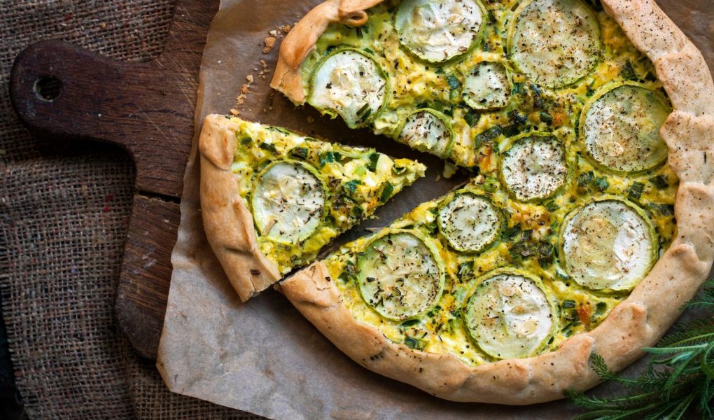 Torta salata vegetariana