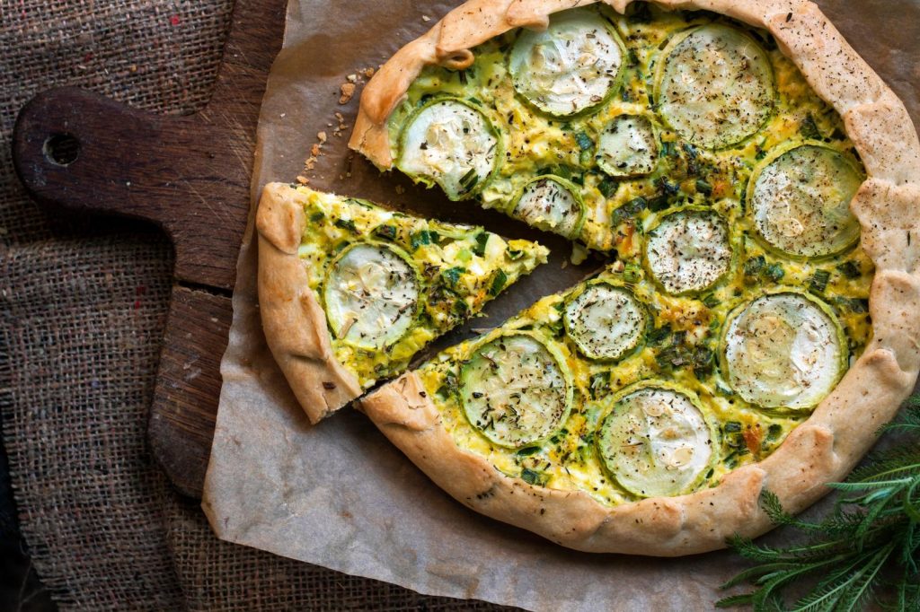 Torta salata vegetariana
