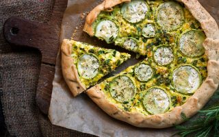 Torta salata vegetariana