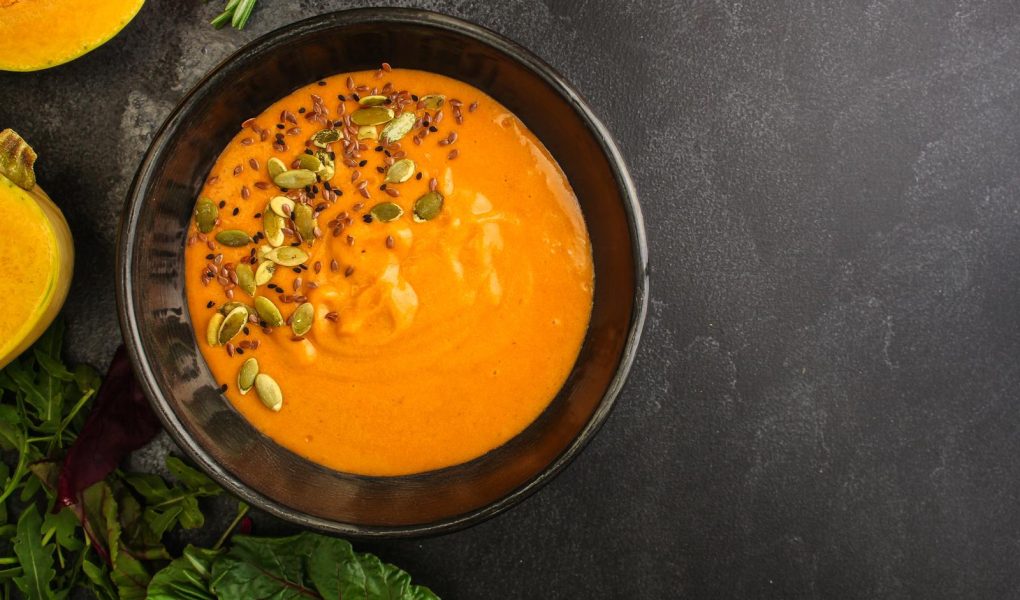 Vellutata di zucca e carote