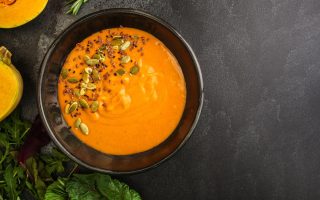 Vellutata di zucca e carote