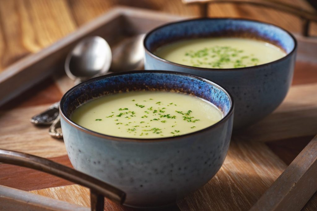 Zuppa di porri e patate