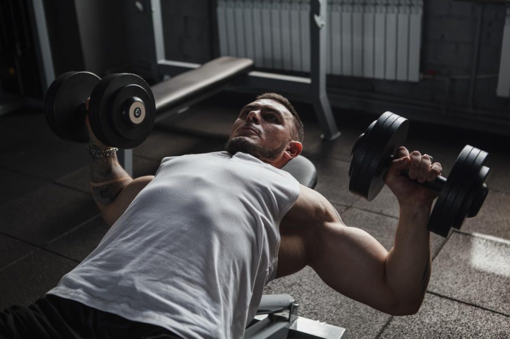 Chest press manubri